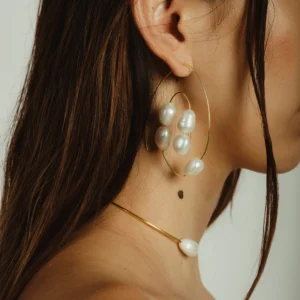 Pearis Gold Earrings