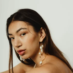 Pearis Gold Earrings