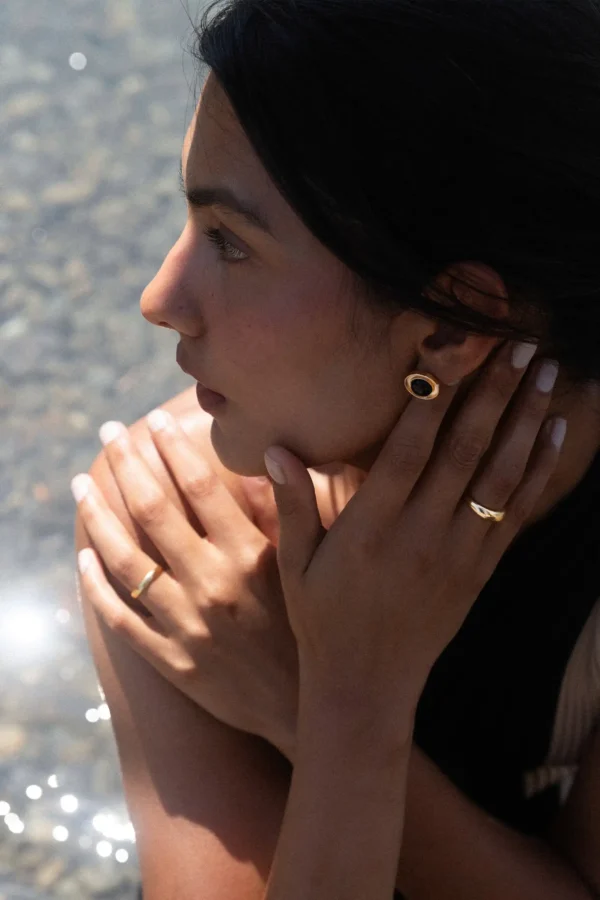 Bemory Gold Earrings - Image 2