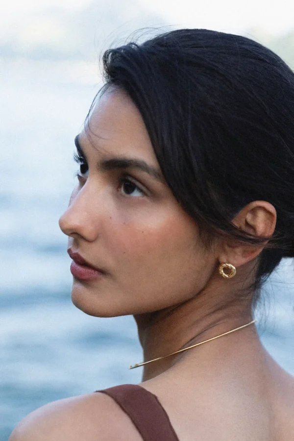 Liorin Gold Earrings - Image 2